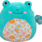 Squishmallow 7.5" Plush Robert the Aqua Frog - Inspire Newquay