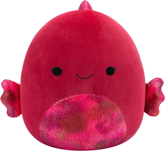 Squishmallows 16 - Inch - Barella The Raspberry Beta Fish - Inspire Newquay