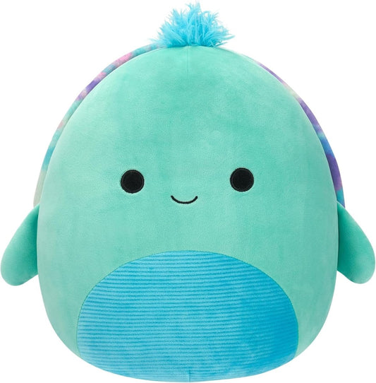 Squishmallows 16 - Inch - Cascade The Teal Turtle with Tie - Dye Shell - Inspire Newquay