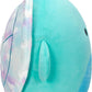 Squishmallows 16 - Inch - Cascade The Teal Turtle with Tie - Dye Shell - Inspire Newquay