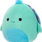 Squishmallows 16 - Inch - Cascade The Teal Turtle with Tie - Dye Shell - Inspire Newquay