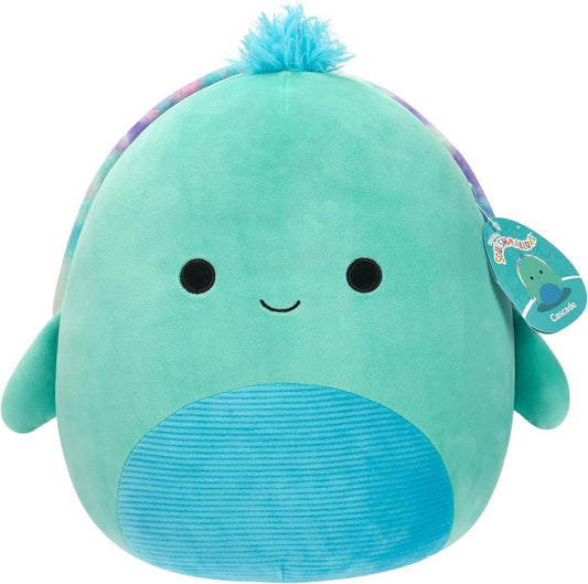 Squishmallows 16 - Inch - Cascade The Teal Turtle with Tie - Dye Shell - Inspire Newquay