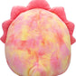 Squishmallows 16 - Inch - Trinity The Winking Pink Tie - Dye Triceratops with Fuzzy Belly - Inspire Newquay