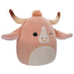 Squishmallows 16" Plush Howland the Peach Brahma Bull - Inspire Newquay