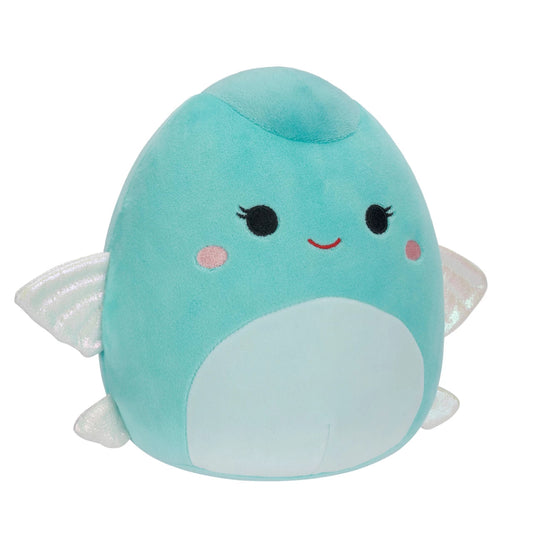 Squishmallows 7.5" Bette the Light Teal Flying Fish - Inspire Newquay