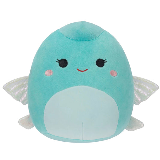 Squishmallows 7.5" Bette the Light Teal Flying Fish - Inspire Newquay