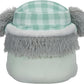 Squishmallows 7.5" Christmas Evita The Grey Bigfoot - Inspire Newquay