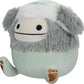 Squishmallows 7.5" Christmas Evita The Grey Bigfoot - Inspire Newquay