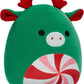 Squishmallows 7.5" Christmas Zumir The Green Moose With Peppermint Swirl - Inspire Newquay