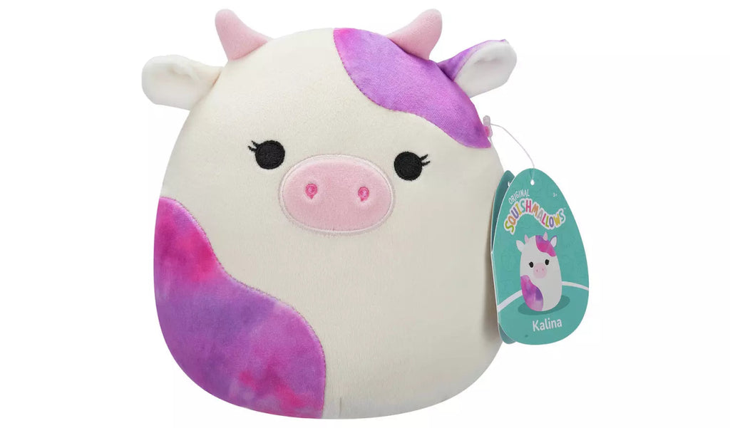 Squishmallows 7.5 inch Kalina White Cow Plush - Inspire Newquay