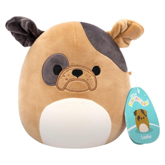 Squishmallows 7.5 - inch Loafer the Brown Bulldog - Inspire Newquay