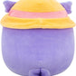 Squishmallows 7.5 - inch Plush - Holly the Purple Owl with Sun Hat - Inspire Newquay