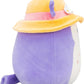 Squishmallows 7.5 - inch Plush - Holly the Purple Owl with Sun Hat - Inspire Newquay