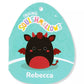 Squishmallows 7.5 - Inch Rebecca the Jersey Devil - Inspire Newquay