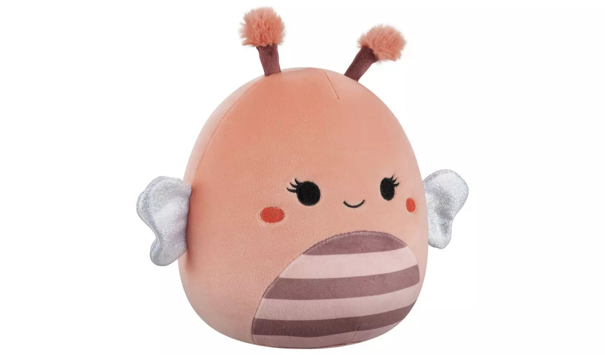 Squishmallows 7.5" Lili The Peach Bee Plush Toy - Inspire Newquay