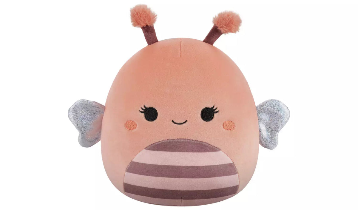 Squishmallows 7.5" Lili The Peach Bee Plush Toy - Inspire Newquay