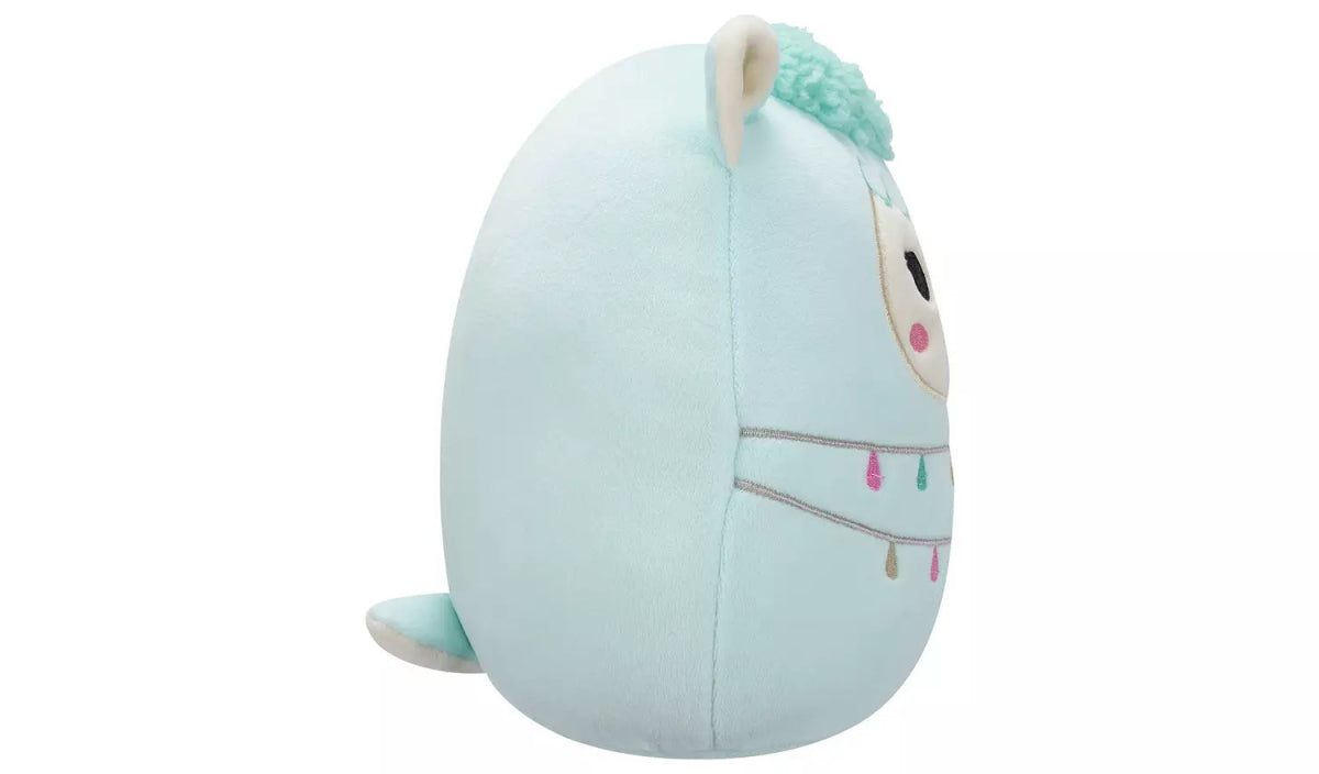 Squishmallows 7.5" Lorna The Light Teal Llama Plush Toy - Inspire Newquay