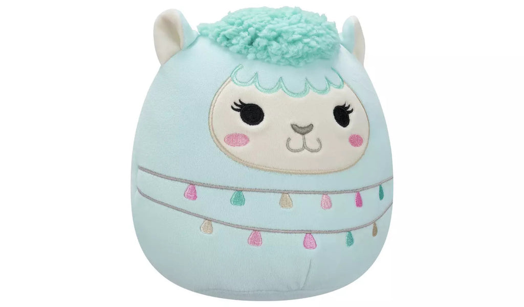 Squishmallows 7.5" Lorna The Light Teal Llama Plush Toy - Inspire Newquay