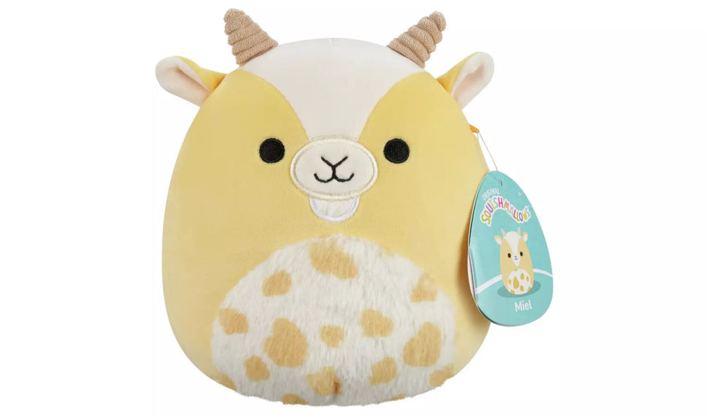 Squishmallows 7.5" Miel The Yellow Goat Plush Toy - Inspire Newquay
