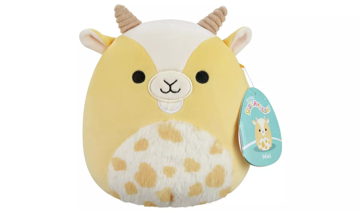 Squishmallows 7.5" Miel The Yellow Goat Plush Toy - Inspire Newquay