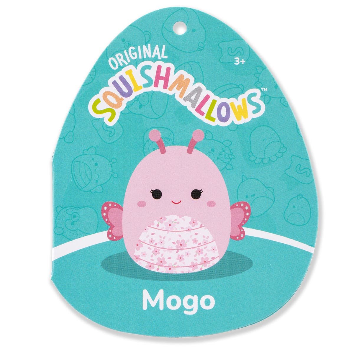 Squishmallows 7.5" Mogo The Pink Butterfly With Sakura Flower Belly - Inspire Newquay