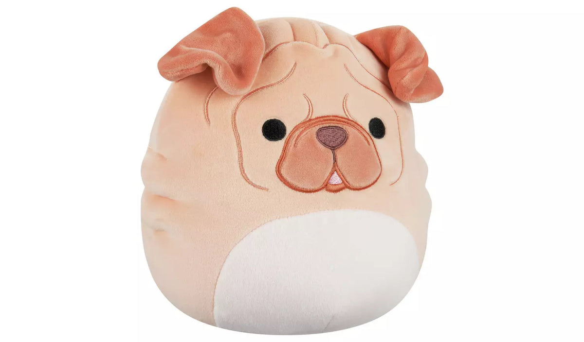 Squishmallows 7.5" Morton The Brown Shar Pei Plush - Inspire Newquay