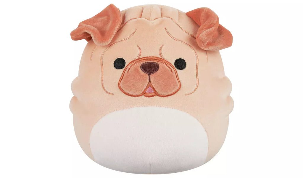 Squishmallows 7.5" Morton The Brown Shar Pei Plush - Inspire Newquay