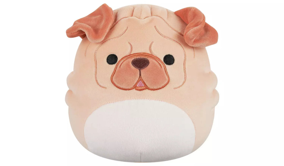 Squishmallows 7.5" Morton The Brown Shar Pei Plush - Inspire Newquay