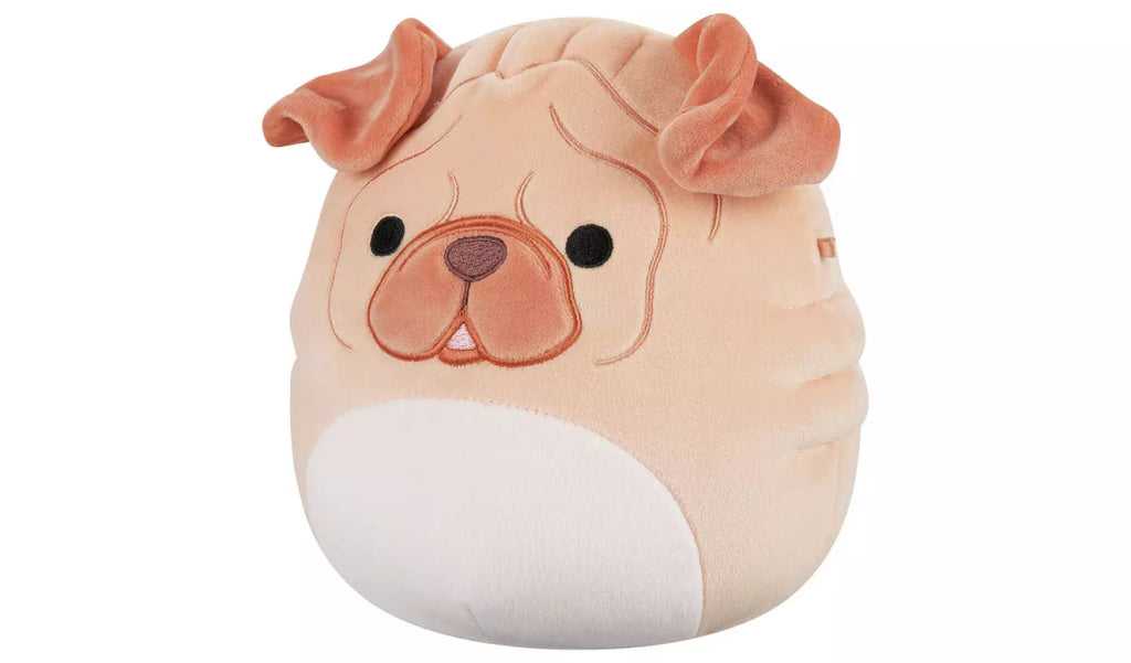 Squishmallows 7.5" Morton The Brown Shar Pei Plush - Inspire Newquay