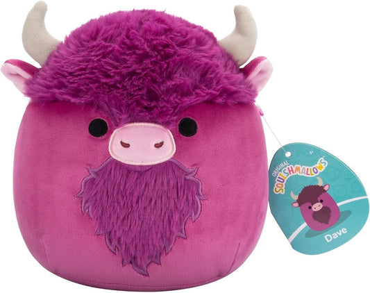 Squishmallows 7.5" Plush - Dave the Purple Bison - Inspire Newquay