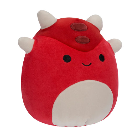 Squishmallows 7.5" Sergio the Red Armored Dino - Inspire Newquay