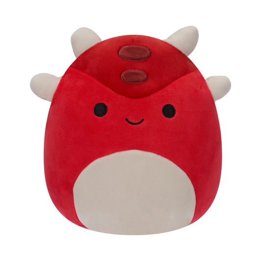 Squishmallows 7.5" Sergio the Red Armored Dino - Inspire Newquay