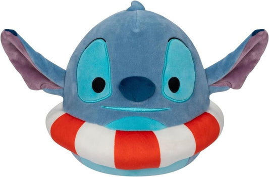 Squishmallows 8" Disney Stitch In Inner Tube Plush - Inspire Newquay