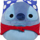 Squishmallows 8" Disney Stitch Superhero - Inspire Newquay