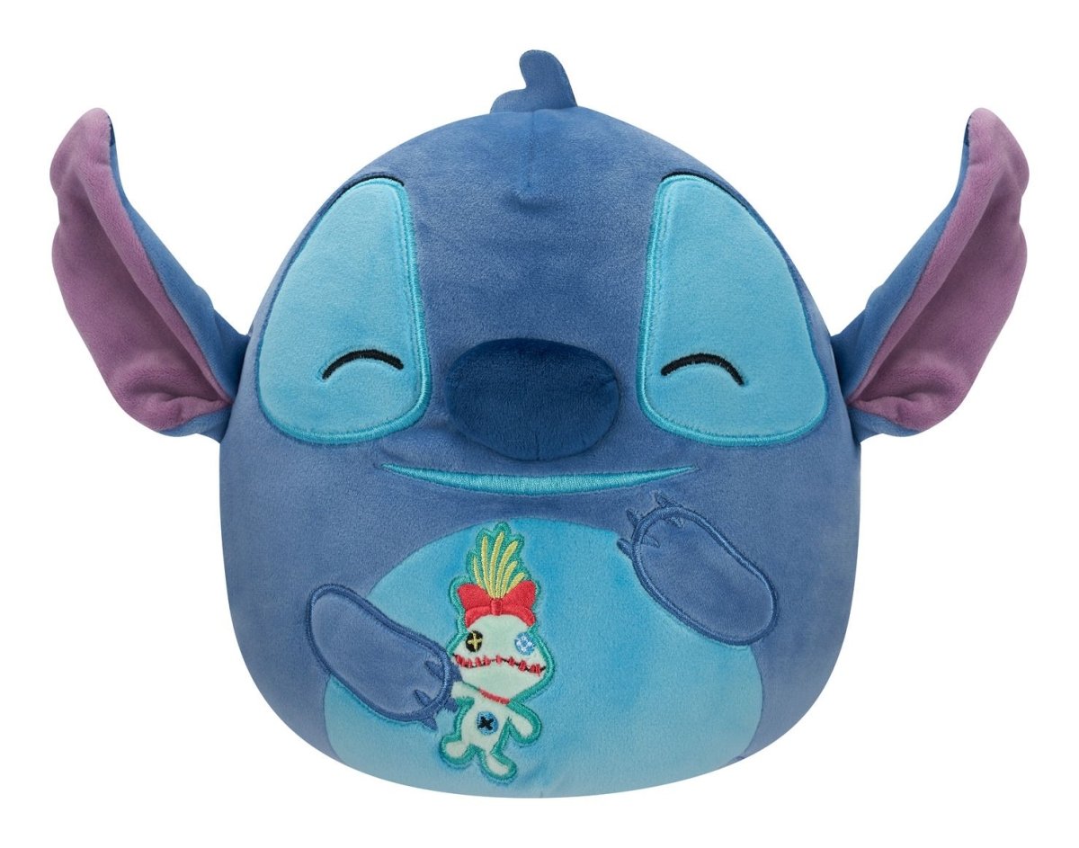Squishmallows 8" Disney Stitch with Scrump - Inspire Newquay