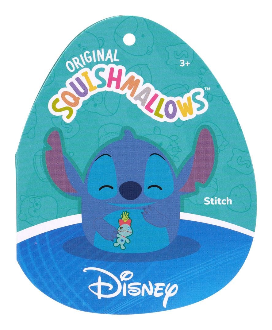 Squishmallows 8" Disney Stitch with Scrump - Inspire Newquay