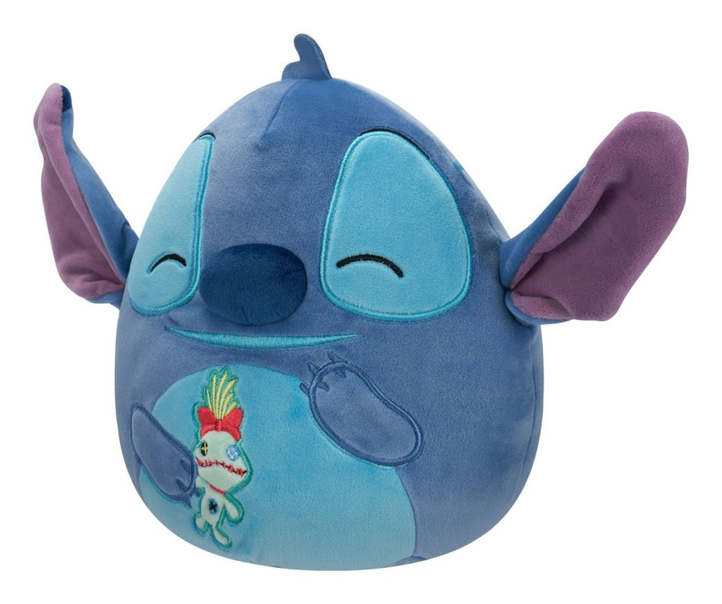 Squishmallows 8" Disney Stitch with Scrump - Inspire Newquay