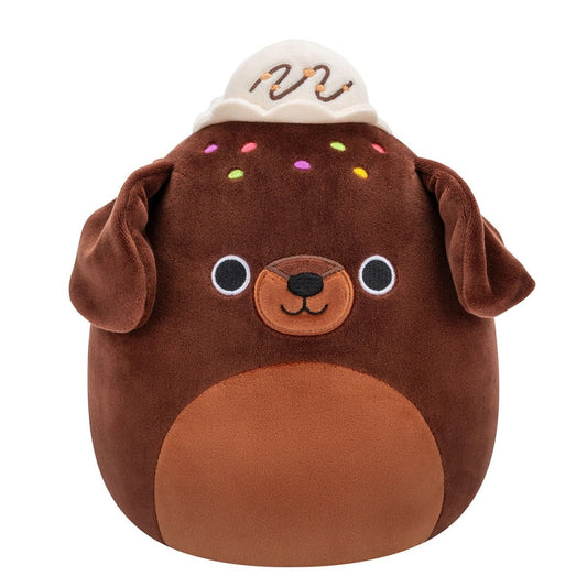 Squishmallows 8" Rico the Chocolate Brownie Labrador Plush - Inspire Newquay