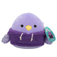 Squishmallows Anoushka the Parakeet in Sherpa Hoodie 7.5 inch Plush - Inspire Newquay