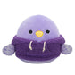 Squishmallows Anoushka the Parakeet in Sherpa Hoodie 7.5 inch Plush - Inspire Newquay