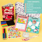 Squishmallows Colouring Case - 2 Books Plus 12 Pens, Pencils and Stickers - Inspire Newquay