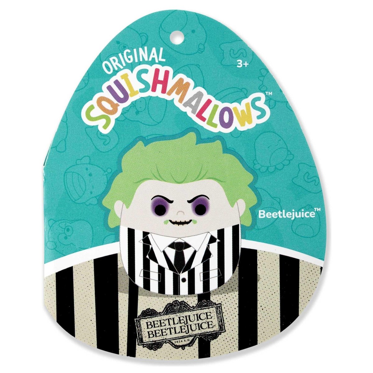 Squishmallows Halloween 8" Beetlejuice Plush - Inspire Newquay