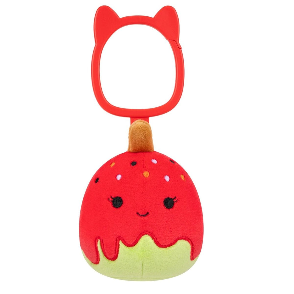 Squishmallows Halloween Keir the Candy Apple 3.5" Clip - On Plush - Inspire Newquay