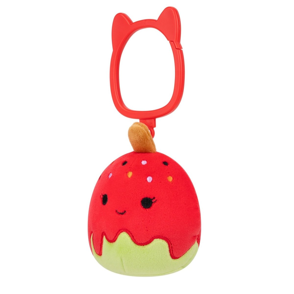 Squishmallows Halloween Keir the Candy Apple 3.5" Clip - On Plush - Inspire Newquay