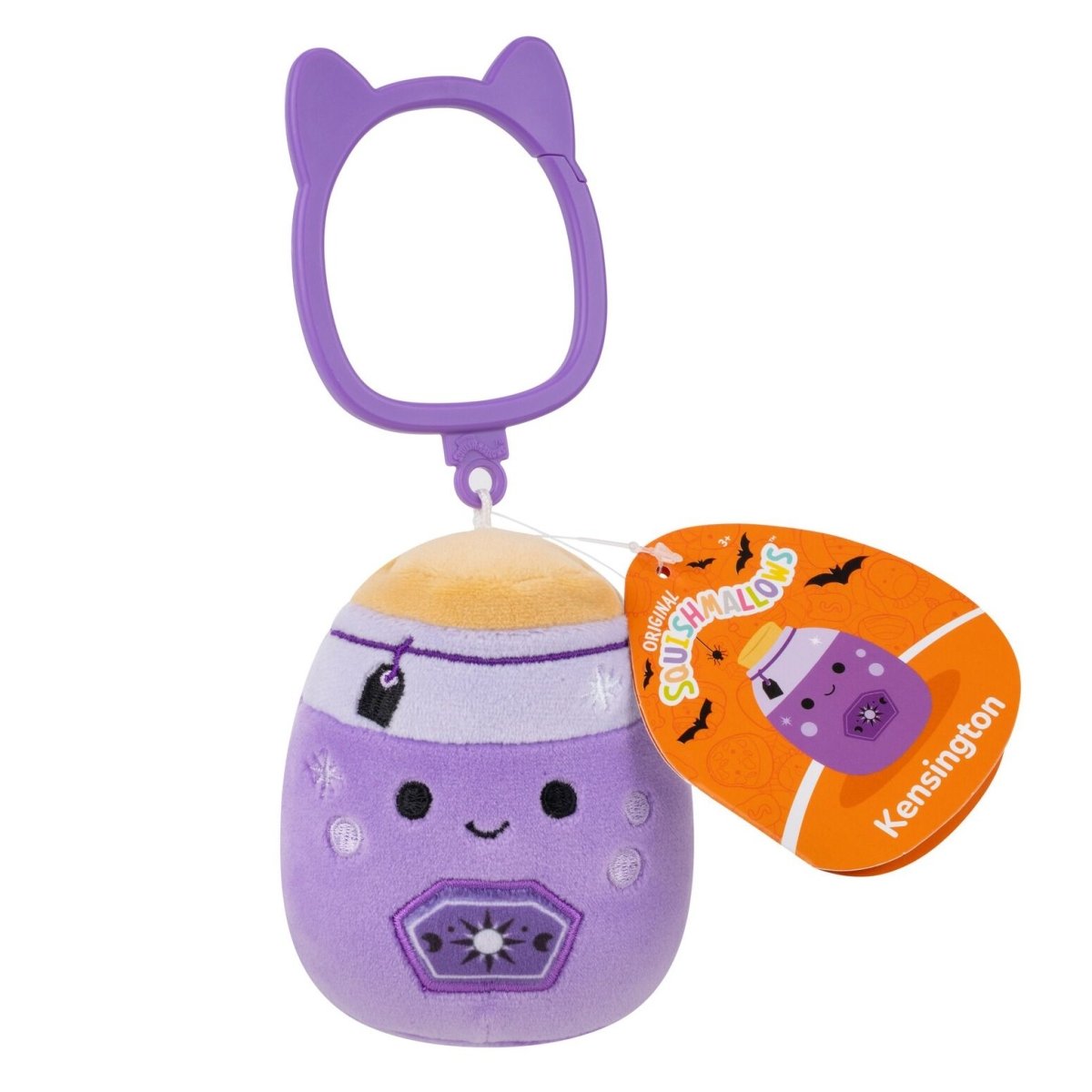 Squishmallows Halloween Kensigton the Potion 3.5" Clip - On Plush - Inspire Newquay