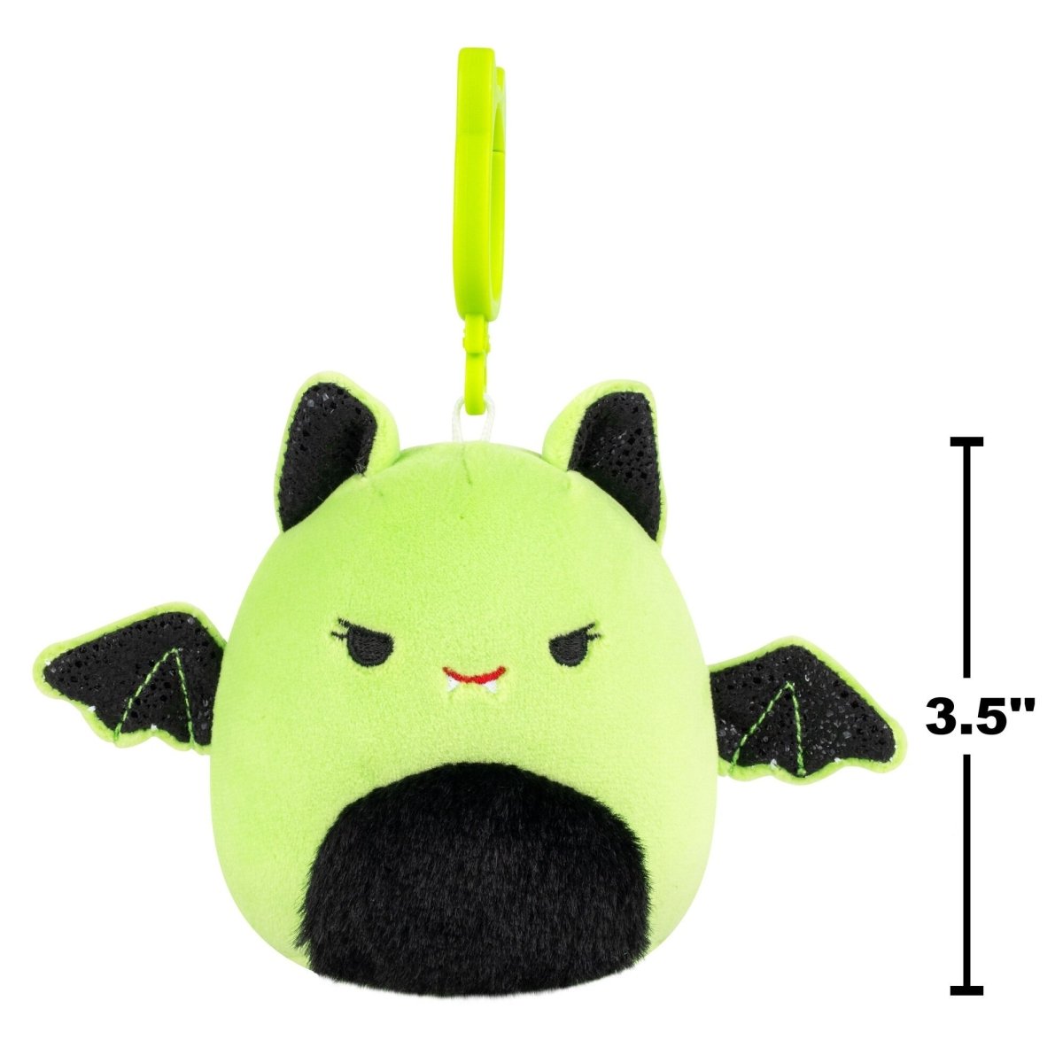 Squishmallows Halloween Leap the Bat 3.5" Clip - On Plush - Inspire Newquay