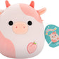 Squishmallows Lilaz the Peach Cow 7.5" Plush - Inspire Newquay