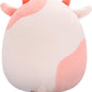 Squishmallows Lilaz the Peach Cow 7.5" Plush - Inspire Newquay