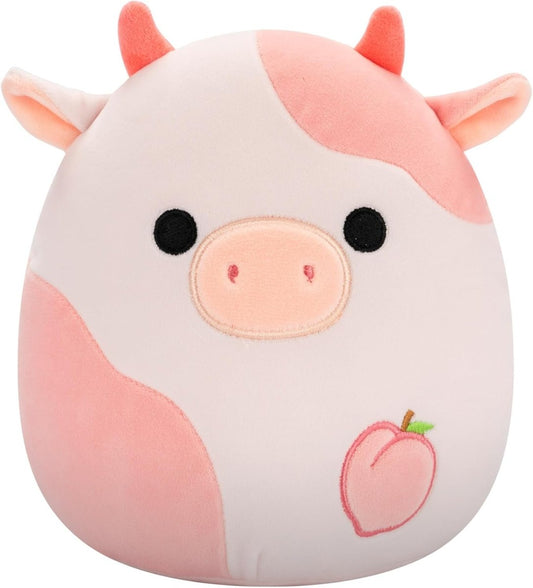 Squishmallows Lilaz the Peach Cow 7.5" Plush - Inspire Newquay