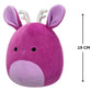 Squishmallows Marie Del Mar the Purple Jackalope 7.5 Inch Plush Soft Toy - Inspire Newquay